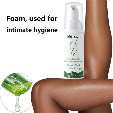 Aloe Vera Intimate Care Wash for Women: A mildly acidic cleanser that is gentle and non-irritating, suitable for daily care.