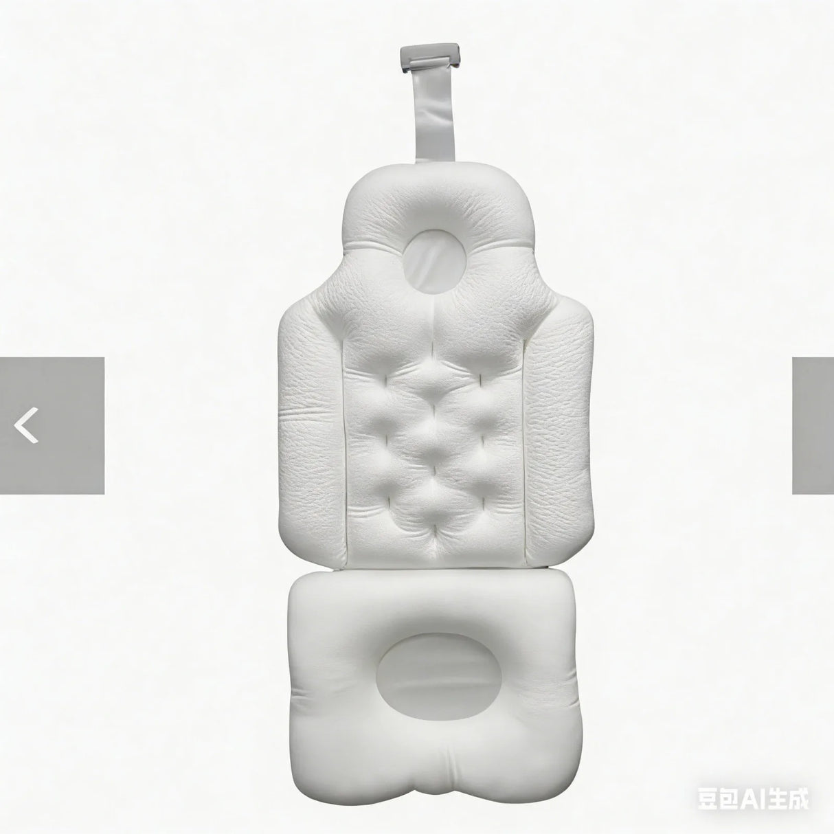 Bath Pillow Comfortable Cushion Spa Bathing Pad Bathtub Cushion Non-Slip Waterproof Neck & Back Relax Bathroom Supply