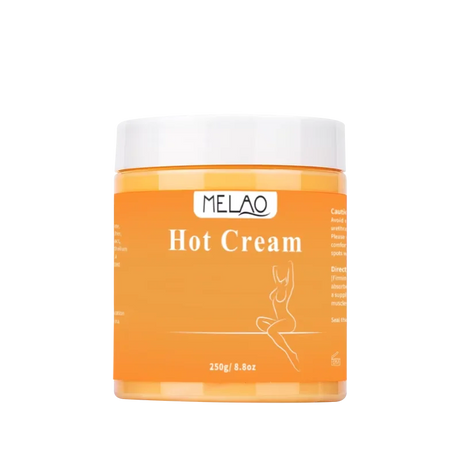 MELAO Hot Cream Massage Gel - Natural and 87% Organic Anti Cellulite Slimming Lotion Fat Burning Massage Weight Loss Cream