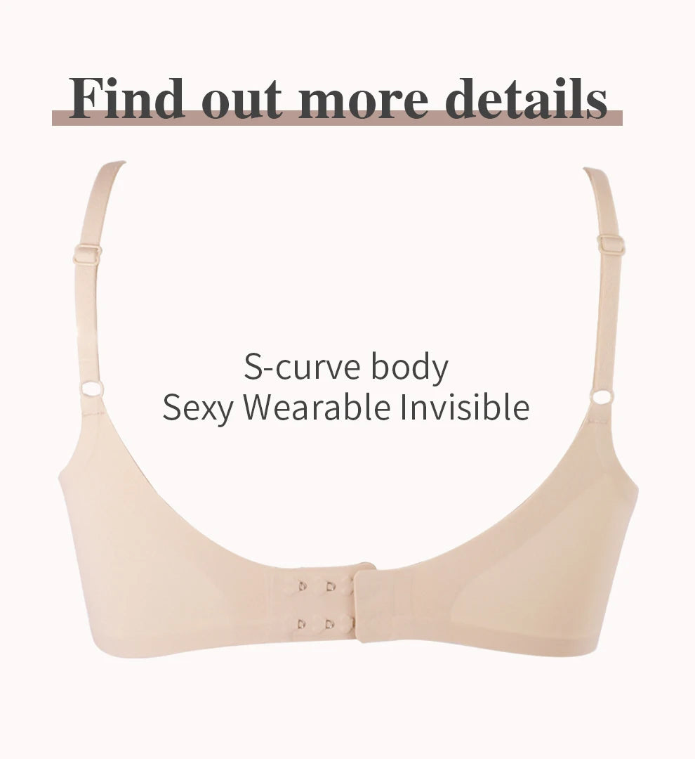 LERVANLA Silicone Breasts Pads Forms Pads Chest Women's Fake Boobs Enhancement Magnify Underwear 2-in-1Breast Becomes Big
