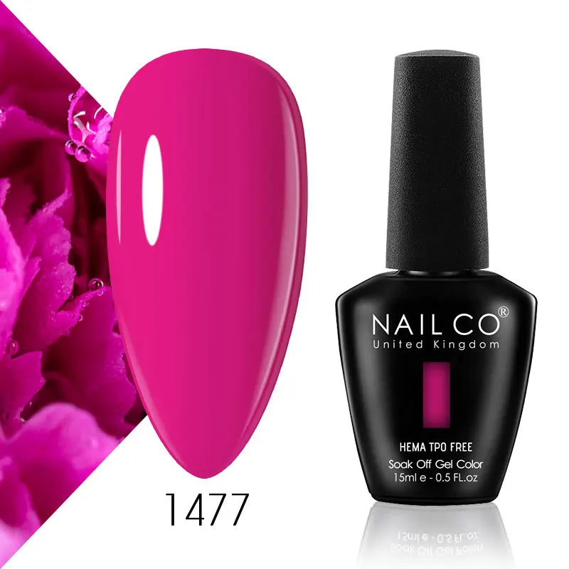 NAILCO 15ml HEMA FREE TPO FREE Top Base Coat Nail Gel Polish Supplies Vernis Semi Permanent Nail Art Manicure Gel Ongle UV Nails