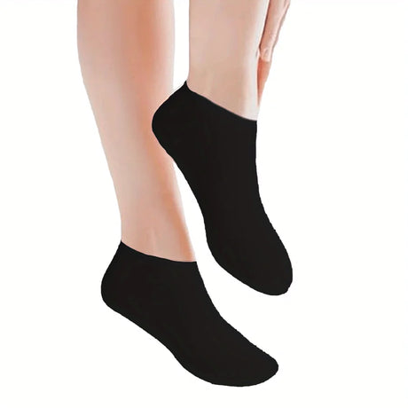 2pcs silicone foot care socks,exfoliating,moisturizing,and crack resistant socks,suitable for use when feet are dry and cracked.