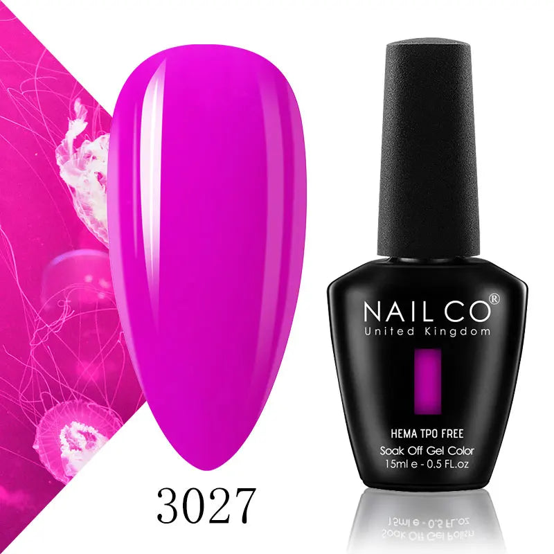 NAILCO 15ml HEMA FREE TPO FREE Top Base Coat Nail Gel Polish Supplies Vernis Semi Permanent Nail Art Manicure Gel Ongle UV Nails