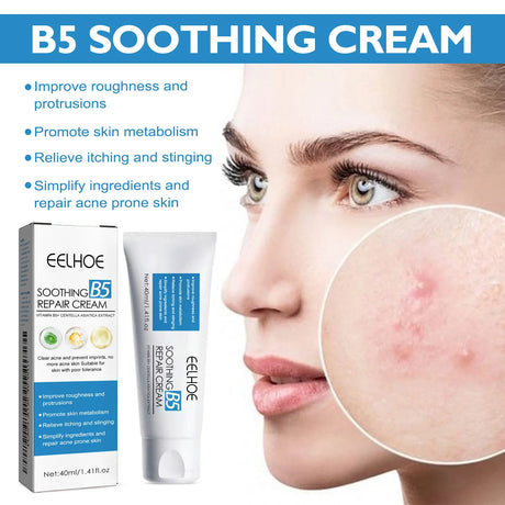 B5 Repair Cream Moisturizing Hydrating Soothing Dry Chapped Redness Skin Nourishes Hydrating Barrier Support Beauty Face Cream