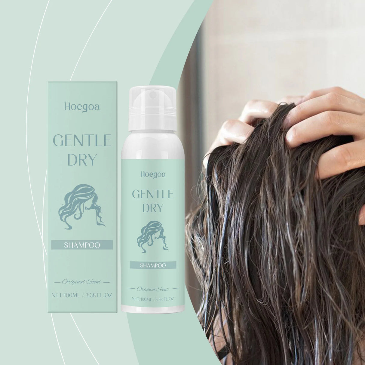 Dry Shampoo Spray Control Oil Absorbing Volumizing Air Fluffy Root Lifting Refreshing Moisturizing Travel No White Beauty Health