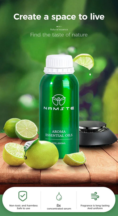NAMSTE 500ml luxury Essential Oils Pure Natural for Diffuser humidifier Aromatherapy Jasmine Orchid Aroma Oil perfume spray
