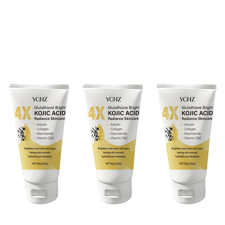 Kojic Acid Face Cream Evens Out Skin Tone, Eliminates Dark Spots and Dullness - Non-Greasy, Suitable for Both Men and Women - Whitening and Moisturizing Cream, for Day and Night Use