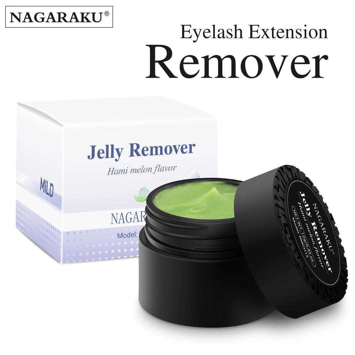 NAGARAKU Eyelash Glue Primer Adhesive Hardener Remover Glue Eyelash Extensions Fast Remove Strong Bond