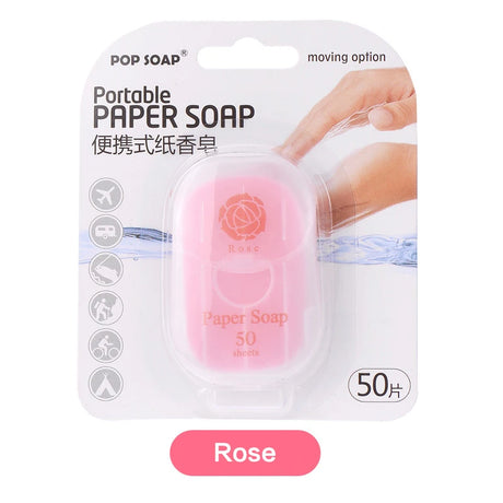 Ultimate Portable Paper Soap Sheets For Outdoor Travel, disposable hand washing travel soap