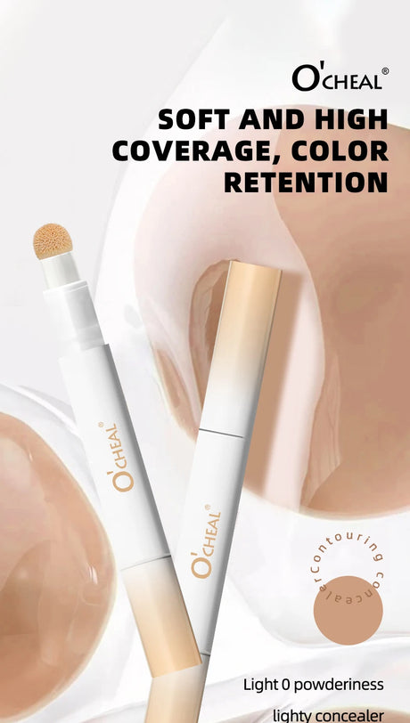 Ocheal 3 Color Face Foundation Concealer Pen Long Lasting Waterproof Corrector Contour Concealers Stick Cosmetic Makeup