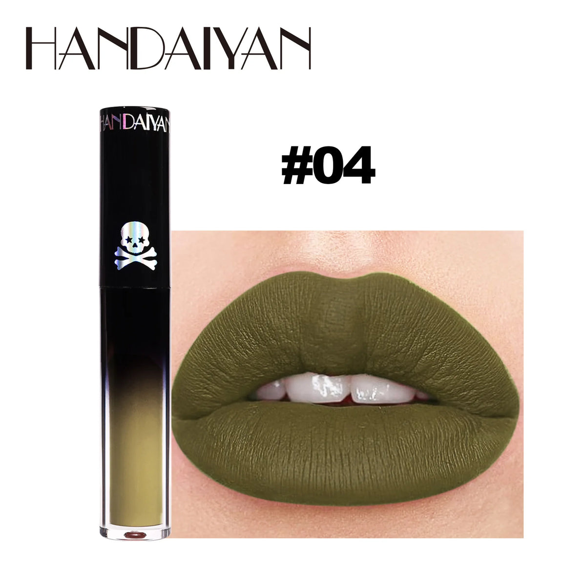 Matte Vampire Black Purple Lipstick Waterproof Long Lasting Lip Gloss Halloween Christmas Moisturizing Pigmented Lip Makeup