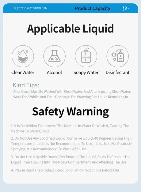 Automatic Watering Fogger Electric Plant Spray Bottle USB Electric Sanitizing Sprayer Hand Watering Machine Plants Garden Tools