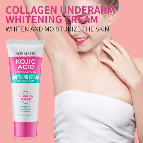 Whitening Cream Private Parts Underarm Bleaching Serum Whiten Butt Knee Brighten Inner Thigh Intimate Parts Dark Remove Melanin