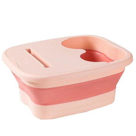 Foldable Foot Bath Massage Bucket Soaking Bucket Folding Foot Bath Tub Foot Soaking Tub Massage Foot Basin Thickened Portable