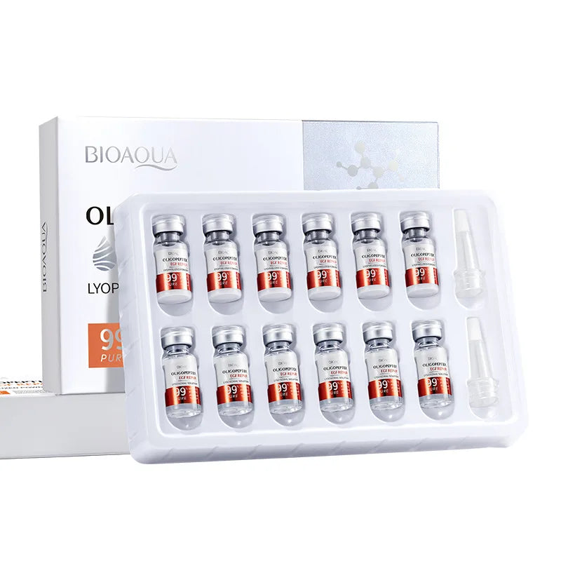 Face Serum Oligopeptide Freeze Dried Powder Nourish Tighten Skin Care Sensitive Repair Smooth Facial Essence Beauty
