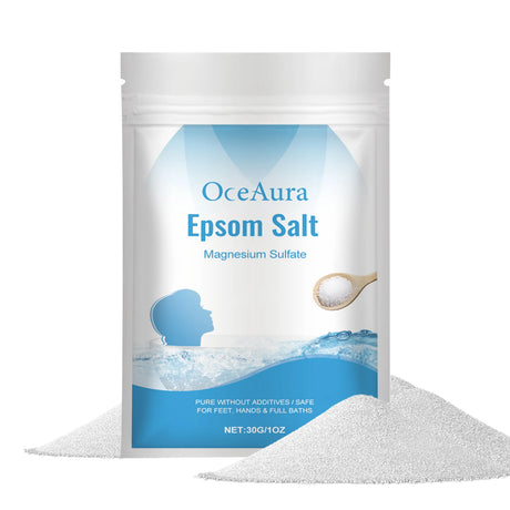Pure Epsom Salt Magnesium Sulfate for Foot Hand Full Body Bath Soothing Relaxing Moisturizing Bath Salt Skincare