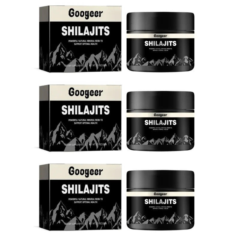 Shilajit Paste 100g Natural Mineral Resin Dietary Supplement Provide Wellness Nutrient Support for Men and Women Body Care