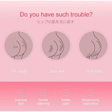 Peach Shaped Soap Intimate Skin Exfoliating Bar Moisturizing Feminine Care Smooth Tender Skin Daily Cleaning Care Products