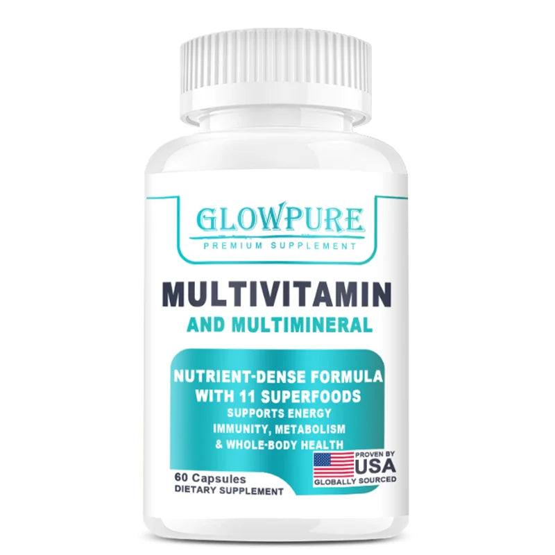 Organic Multivitamin for Women - Whole Food with B-Complex, Vitamin C, D3 & K2 for Immunity, Stress, Hair, Skin & Nails