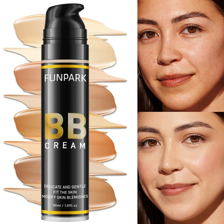 8 Colors CC Cream Foundation Moisturizing Concearler Long Lasting Waterprooof Oil Facial Base Makeup Natural Brightening Covera