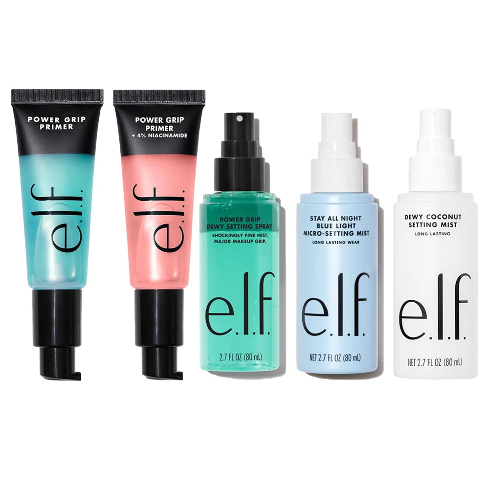 e.l.f Power Grip Primer Gel-based Moisturizing Facial Base Cream For Firming Makeup Long-lasting Wear Face Improve Makeup Textur