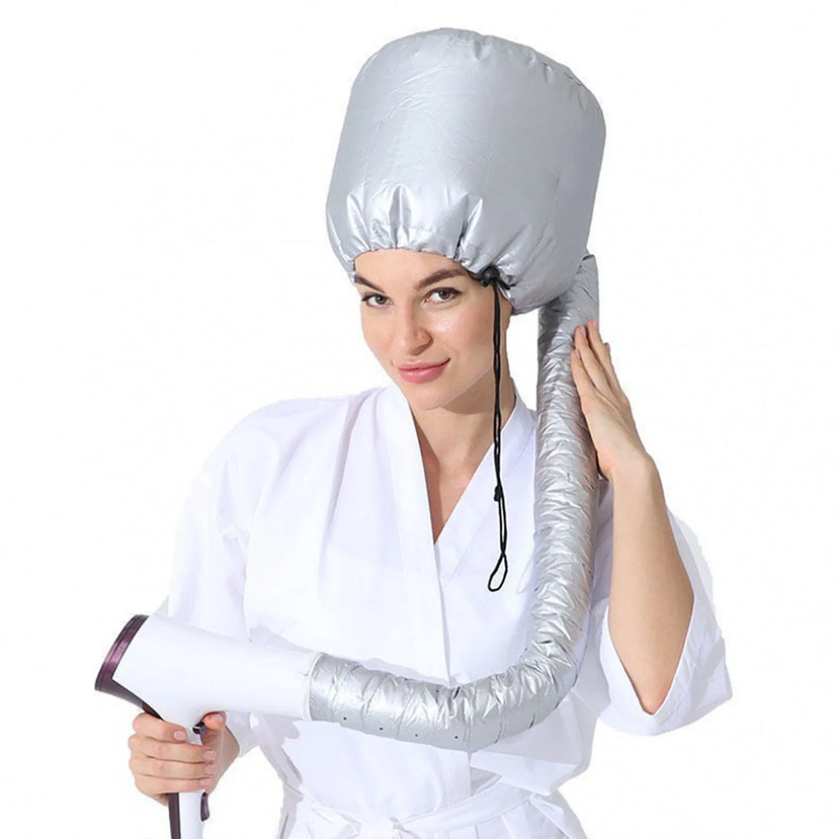 Hair Dryer Steamer Cap Reusable Styling Drying Hat Hair Care Dry Hair Cap for Hair Dryer Home Spa Salon Styling