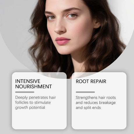 Polygonum Multiflorum Hair Care Spray Biotin Nourishes Scalp Strengthens Hair Roots Smoothing Hair Care Essence Conditioner