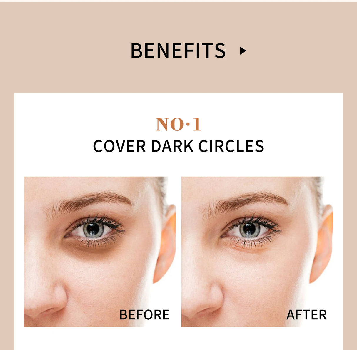 QIC Waterproof & Sweatproof Concealer Cream - Tattoo coverage, Long-Lasting Foundation, Natural,Full coverage, All Skin Types