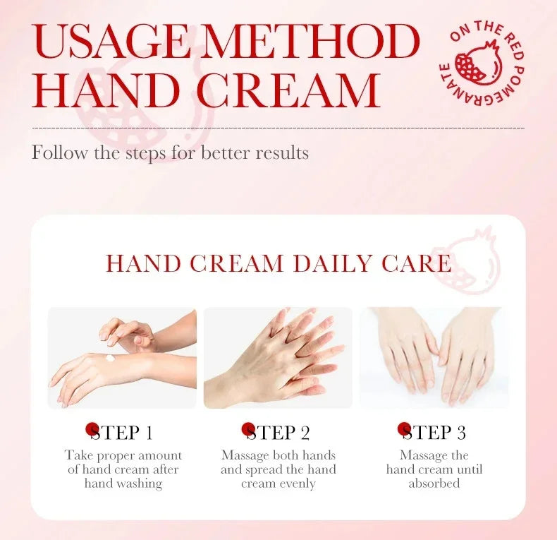 Wrinkle Removal Anti-Crack Hand Cream Skin Cracked Repair Products Soften Nourish Anti-drying Whitening Moisturizing Hand Care