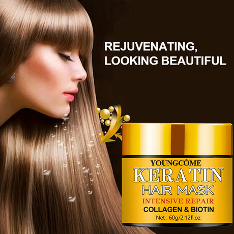 Hair Repairs Hair Mask Essential Oil Nourishing for Dry Damaged Biotin Collagen Keratin Treatment Hairs Conditioner Hair