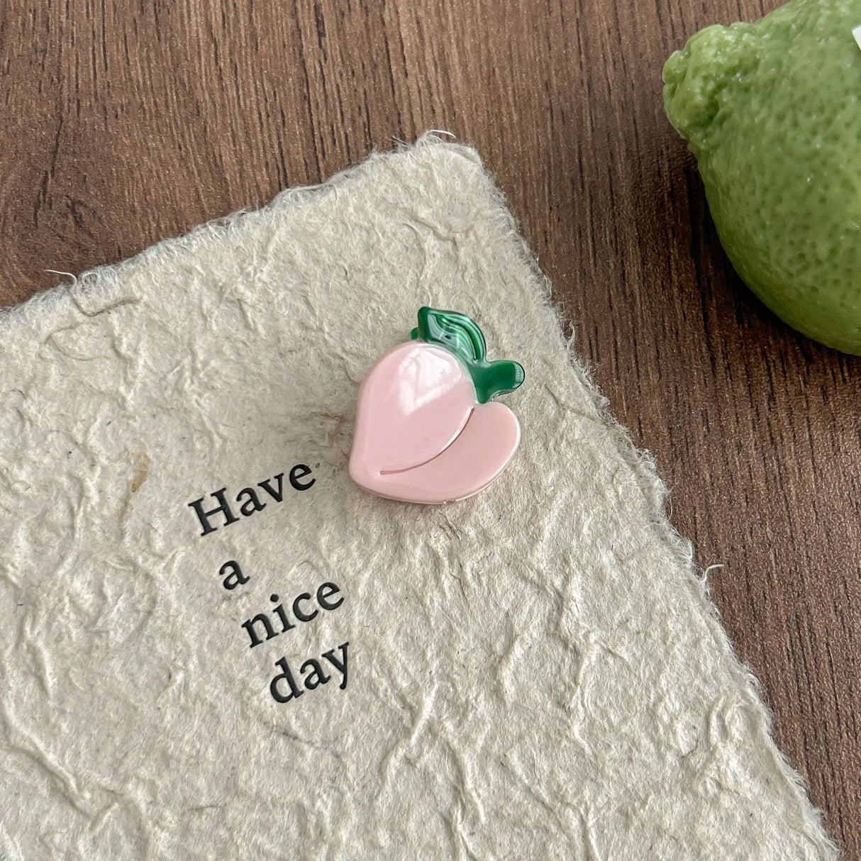 Cute Acetic Acid Strawberry and Watermelon Fruit Series Mini Hair Clips Sweet and Girly Small Size Bangs Hair Clips for Women