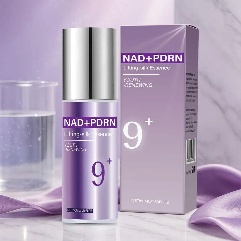50ml NAD+ Lifting-sil Essence Powerful Peptide Complex Reduces Signs Of Aging Restores Skin Fullness Elasticity Deep Hydration
