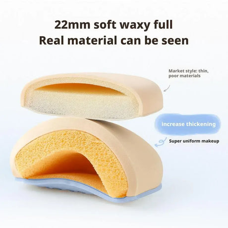 Marshmallow Air Cushion Powder Puff Foundation Liquid Special Makeup Clear Base Makeup Tool Both Dry And Wet Use