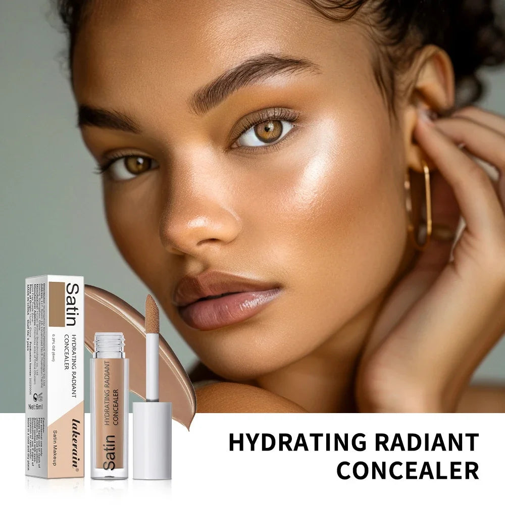 Dark Circles Acne Marks Cover Matte Face Concealer Brighten Skin Tone Repair Makeup Cosmetic for Women Daily