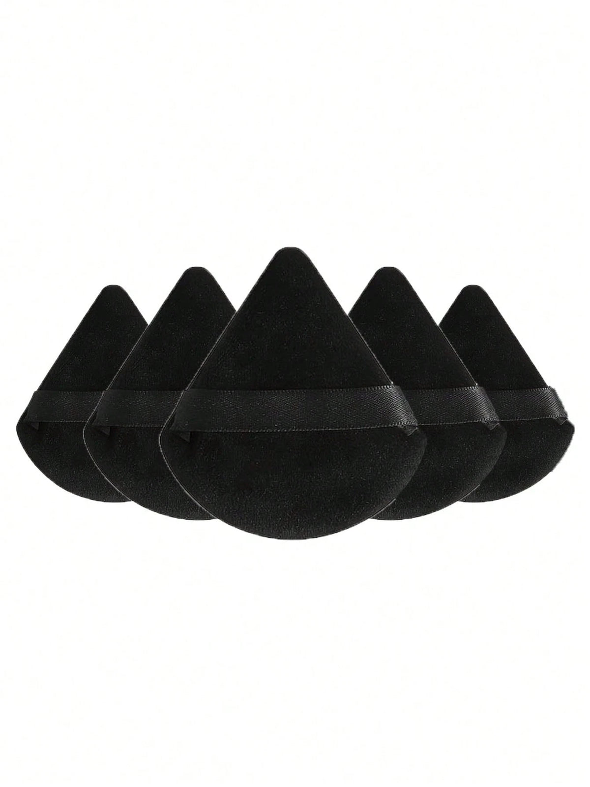 50/40/30/20/10/5 Triangular Velvet Puffs, Reusable Puffs, Face and Eye Makeup Puffs, Foundation Make-up Powder Makeup Tools