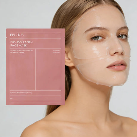 Bio Collagen Face Mask 1/3/ 5/10pcs, Deep Hydrating, Pore Minimizing, Moisturizing Overnight Mask for All Skin Types 