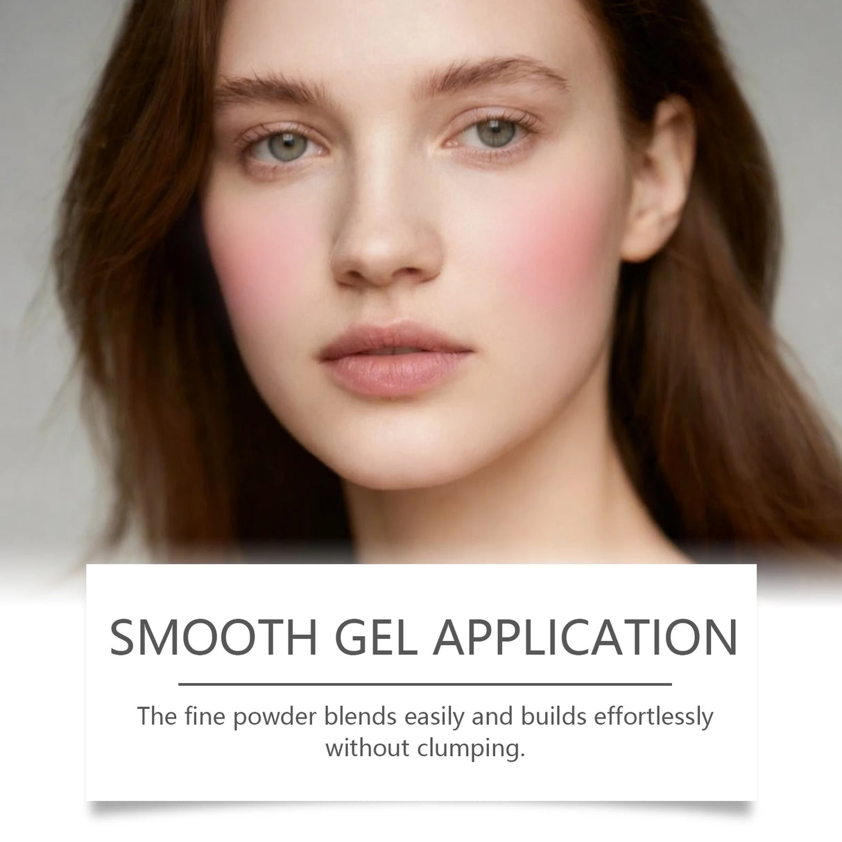 Multicolor matte silky blush, adheres well, long-lasting, easy to blend, gives a youthful, lightweight feel, perfect for everyda