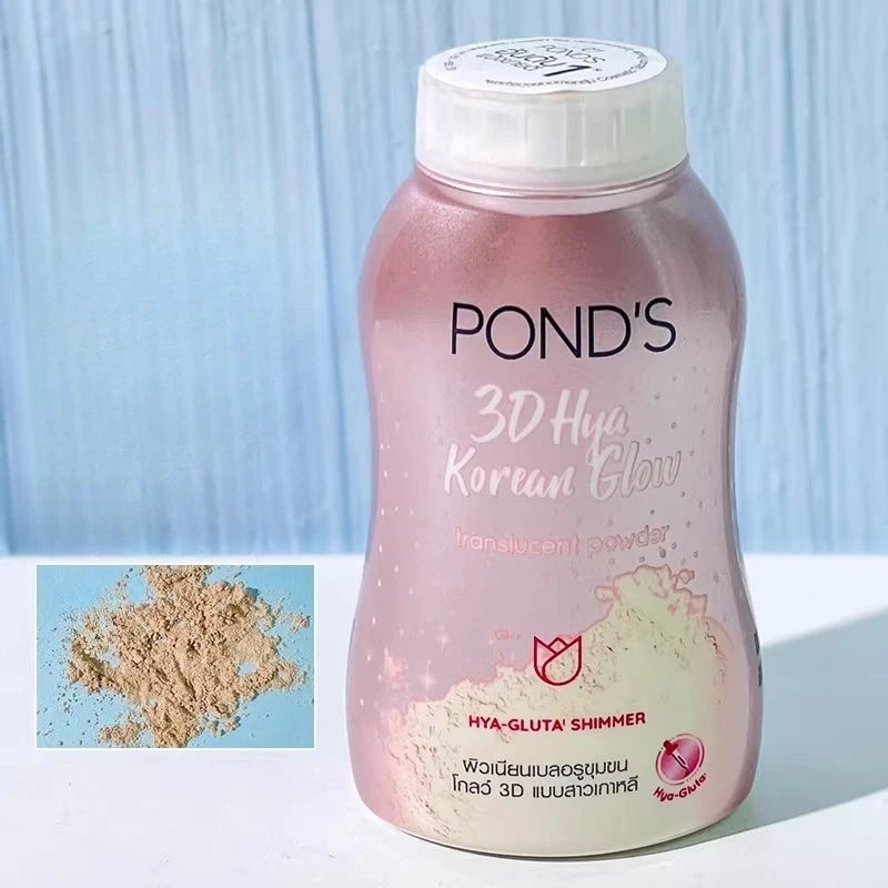 PONDS Thailand Setting Powder, Oil-Control & Long-Lasting Matte Finish, Lightweight Face Powder for Makeup Fixing