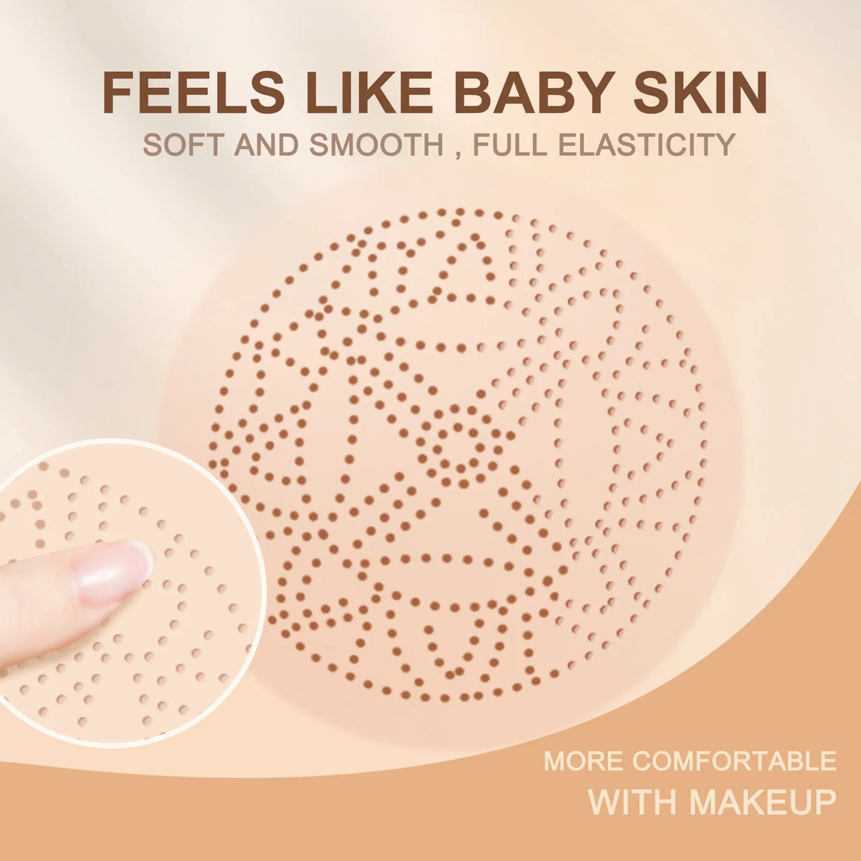 EELHOE Mushroom Head Air Cushion BB Cream Waterproof Moisturizing Face Cosmetics Brightening Makeup Base Magic Cream Foundation