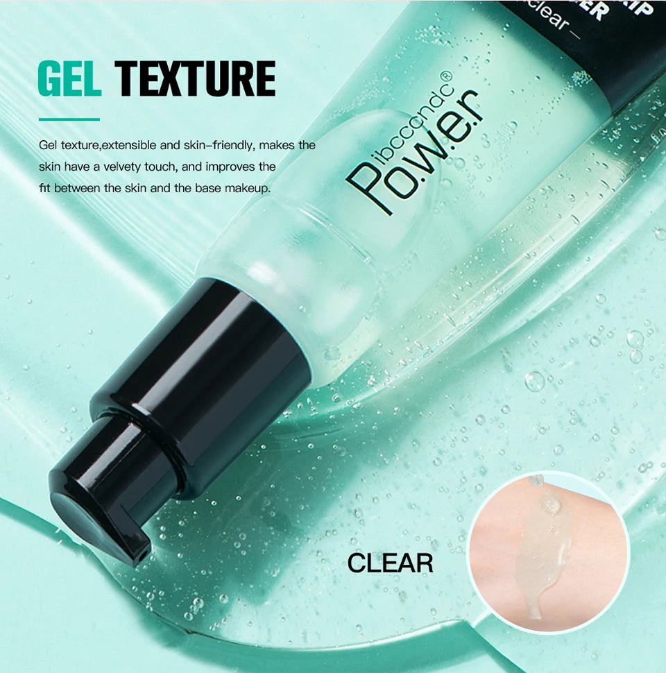 24ml Power Grip Primer Gel Based Hydrating Face Primer For Smoothing Skin Gripping Makeup Invisible Pore Colorless Primes