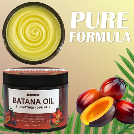 Batana Oil 120g Hair Care - 5s Smooths Frizz, Deep Nourishment, Lightweight & Non-Greasy, No-Rinse Hair Oil