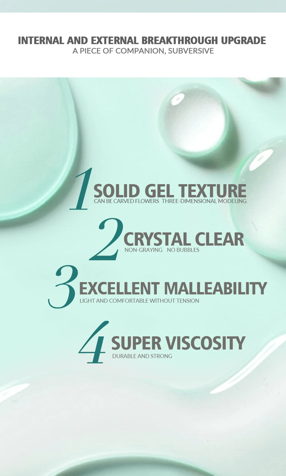 Nailpop Pro Soft Nail Tips Gel Glue 20g Adhesive Fake Nails Long Lasting Soak Off UV Gel Nail Polish Manicure Products for Nails