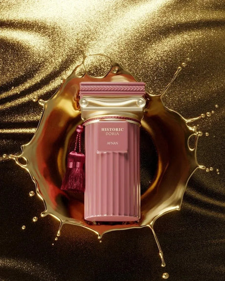 Afnan Historic Doria - Orange Blossom, Lemon Zest, Asp-berry, Eau De Perfume , Brings a Vibrant and Refreshing Experience