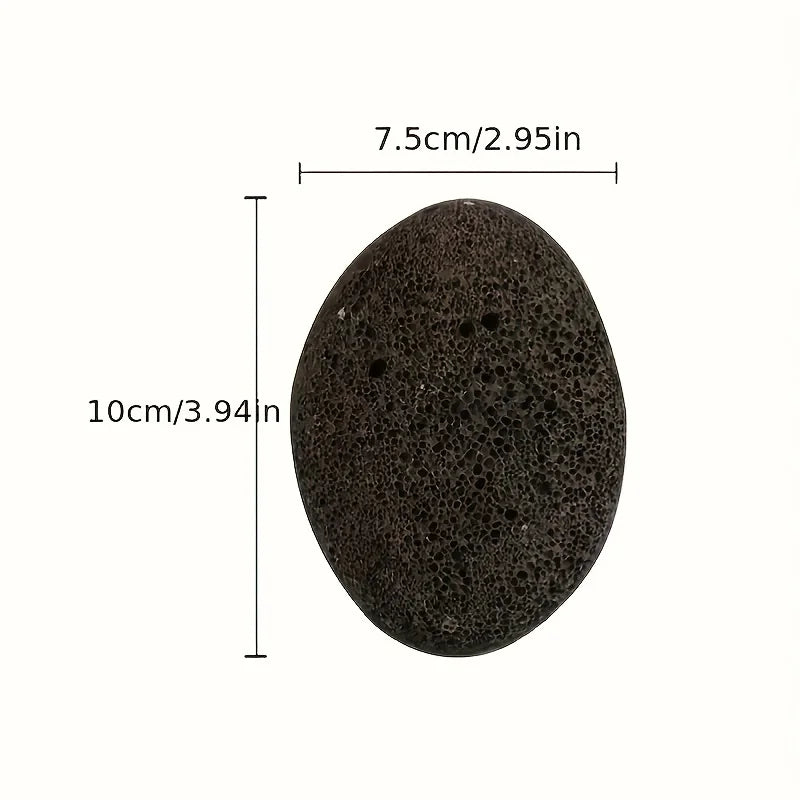 Natural Pumice Stone for Exfoliation - Unscented, High-Quality Foot & Hand Scrubber, Remover for Smooth Feet and Hands