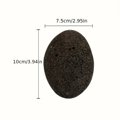 Natural Pumice Stone for Exfoliation - Unscented, High-Quality Foot & Hand Scrubber, Remover for Smooth Feet and Hands