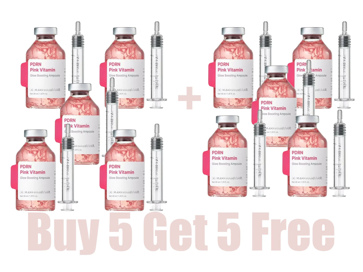 Deep Collagen Essence - Peptide Intensive Activation, Pink PDRN Stem Cell Ampoule, Brightening, Moisturizing, Skincare