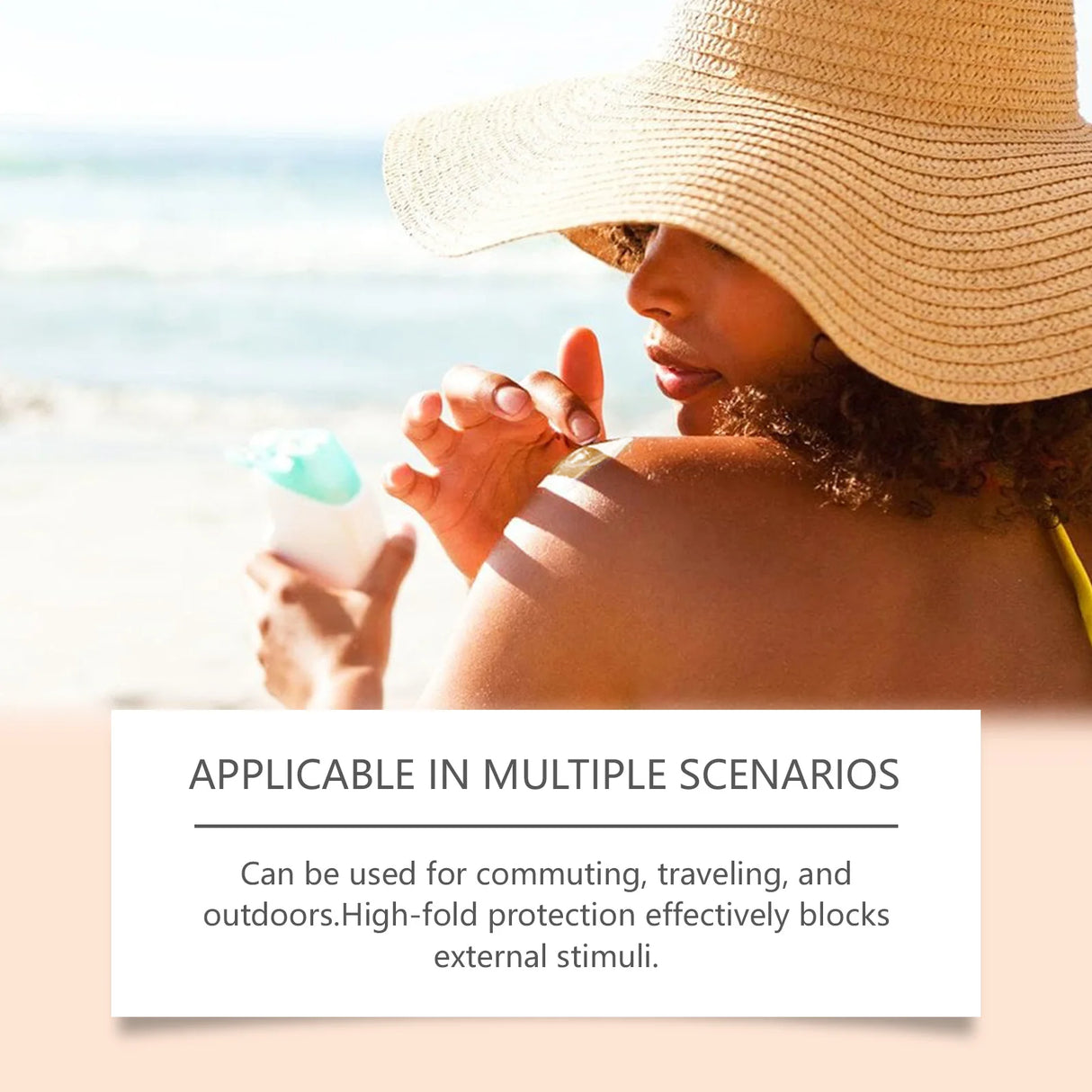 Sunscreen For Face Whole Body SPF 50+ UV Resistant Skin Protection Anti Sunburn Oil Control Moisturizing Sun Isolation Cream