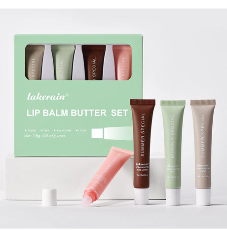 Mirror Lip Balm Butter Set Deep Moisturizing Lip Glaze Gross Smoothing Color Lips Oil Long Lasting Nourishing Lip Care Cosmetics