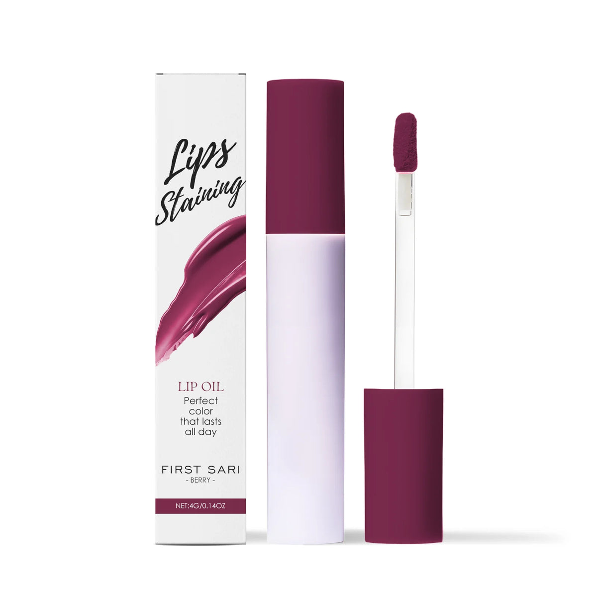 Lips Staining Mirror Lip Oil Gloss Long-Lasting Moisturizing Waterproof Non-stick Cup Makeup Lip Cosmetics Sexy Lips Plumper