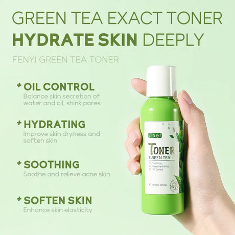 Green Tea Skin Care Kit Korean Cosmetic Moisturizing Exfoliate Beauty Face Care Set For Women Sakura Products kit